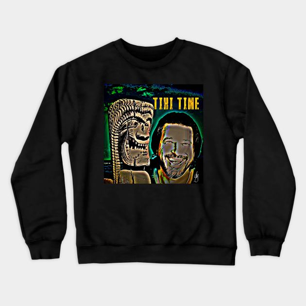 Tiki Time Crewneck Sweatshirt by Share_1